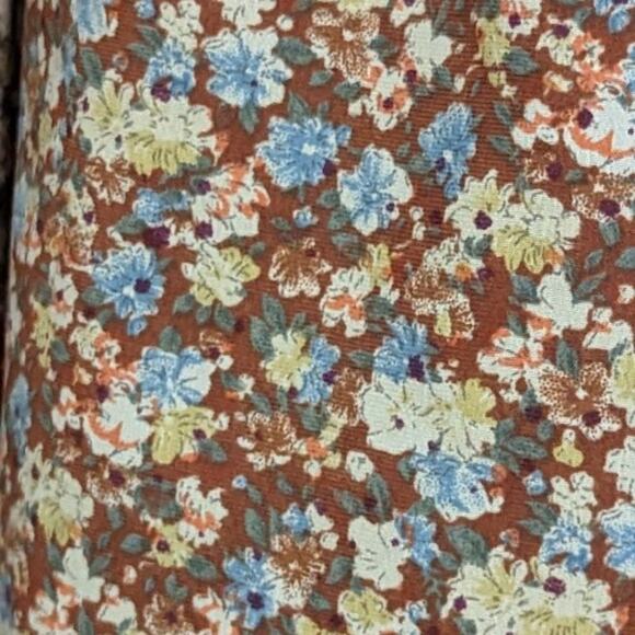 Liofoer Women's Square Neck Smocked Bodice Waist Slimming Short Sleeve Size M - Picture 6 of 11